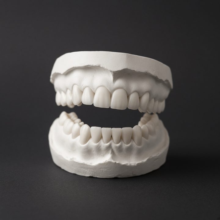 Modelos de estudio de los maxilares